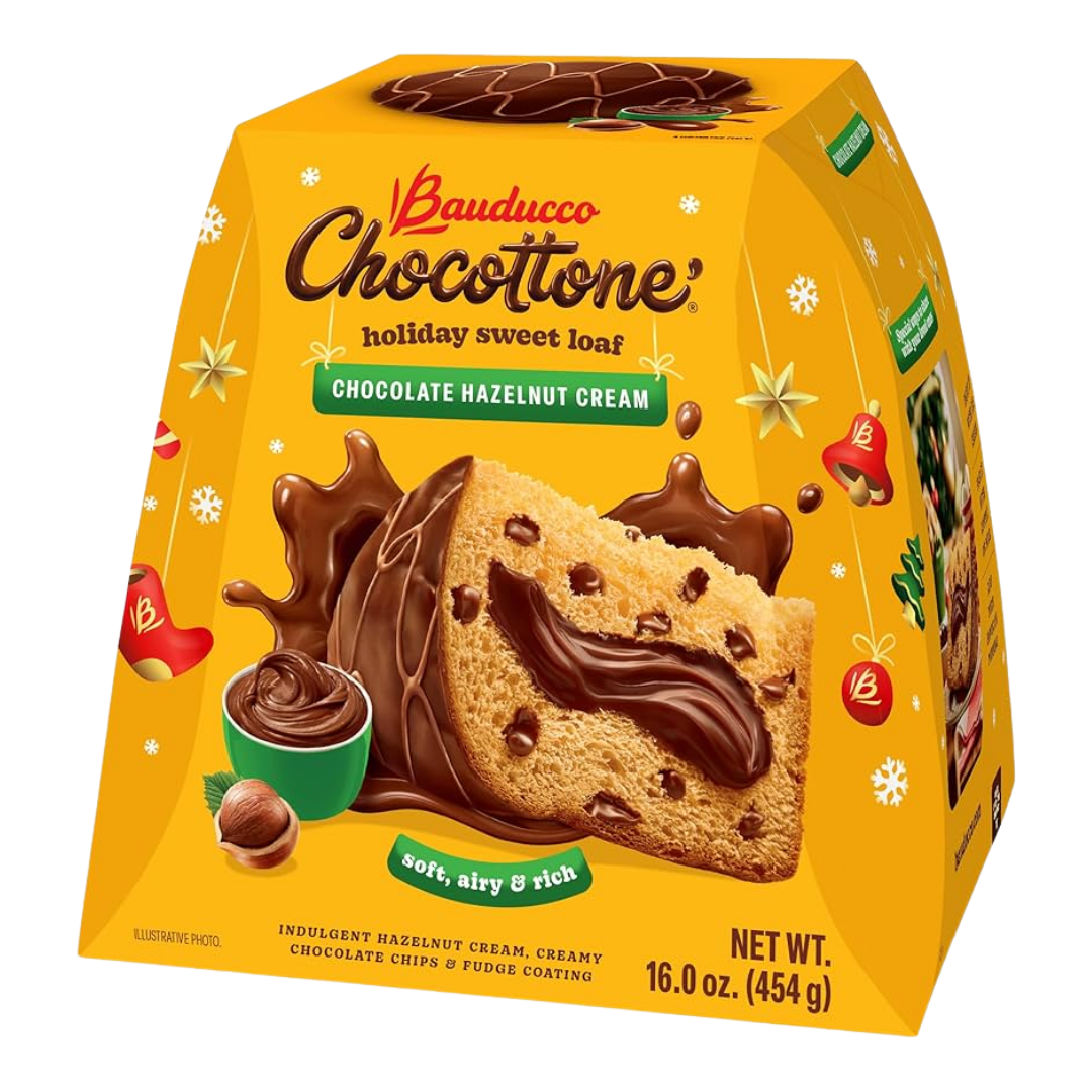 Panettone Hazelnut Italian Cake (16oz) by Farmacias Savia