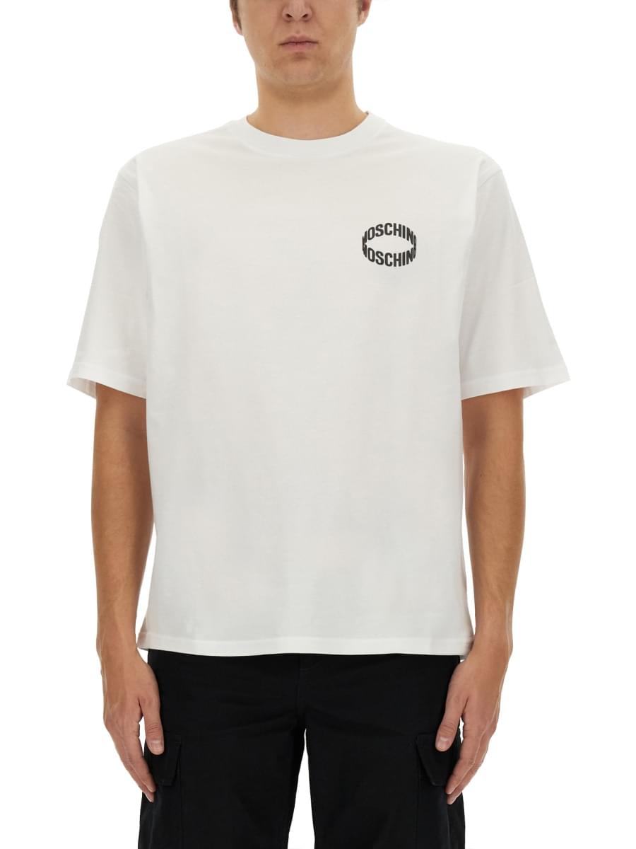 Moschino Men T-Shirt With Logo DestGlow