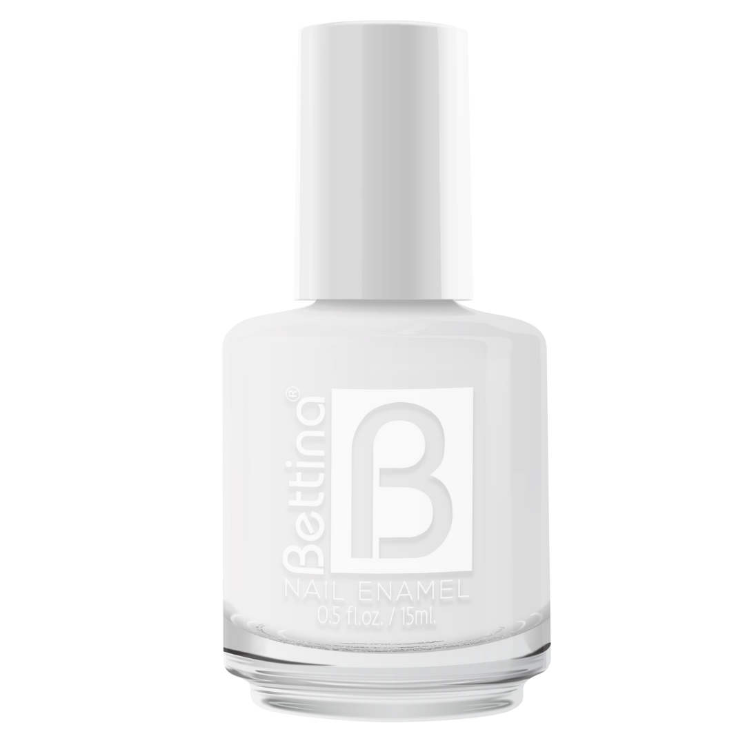 Bettina Nail Polish White 1200 (0.5oz) DestGlow
