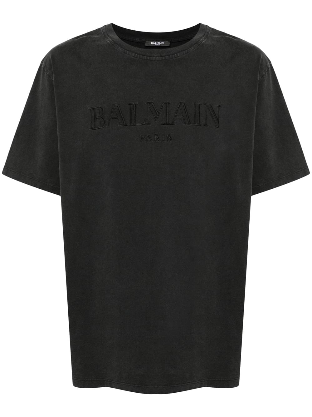 Balmain men t-shirt with vintage balmain embroidery DestGlow