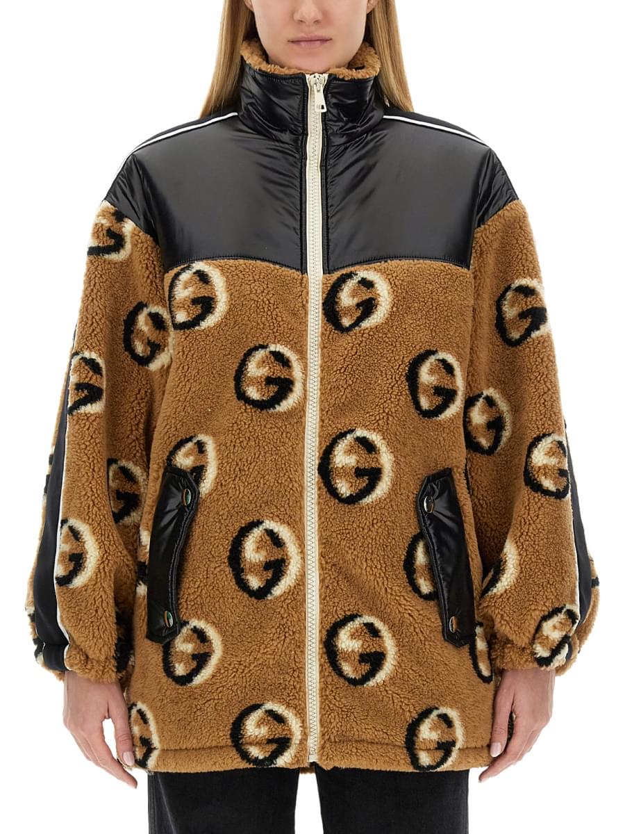 Gucci Women Jacquard Zipper Jacket DestGlow