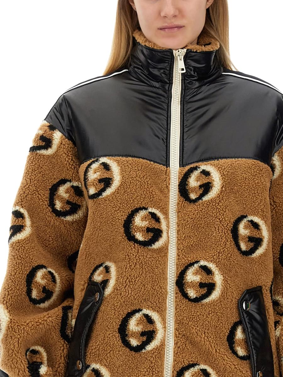 Gucci Women Jacquard Zipper Jacket DestGlow