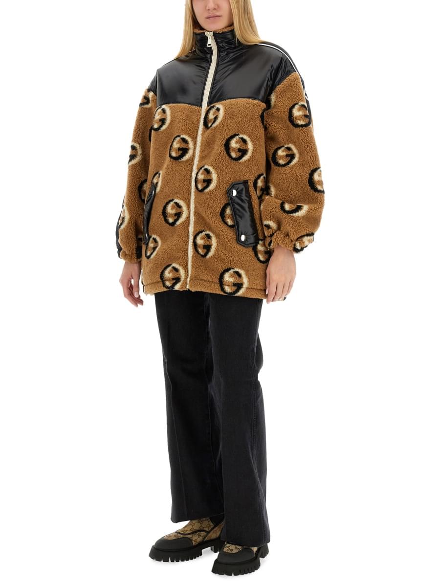 Gucci Women Jacquard Zipper Jacket DestGlow