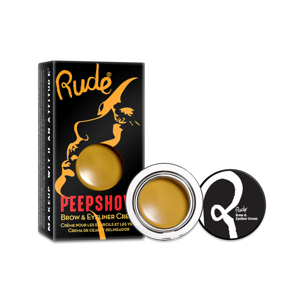 RUDE Peep Show Brow & Eyeliner Cream Brights - Hush - DestGlow
