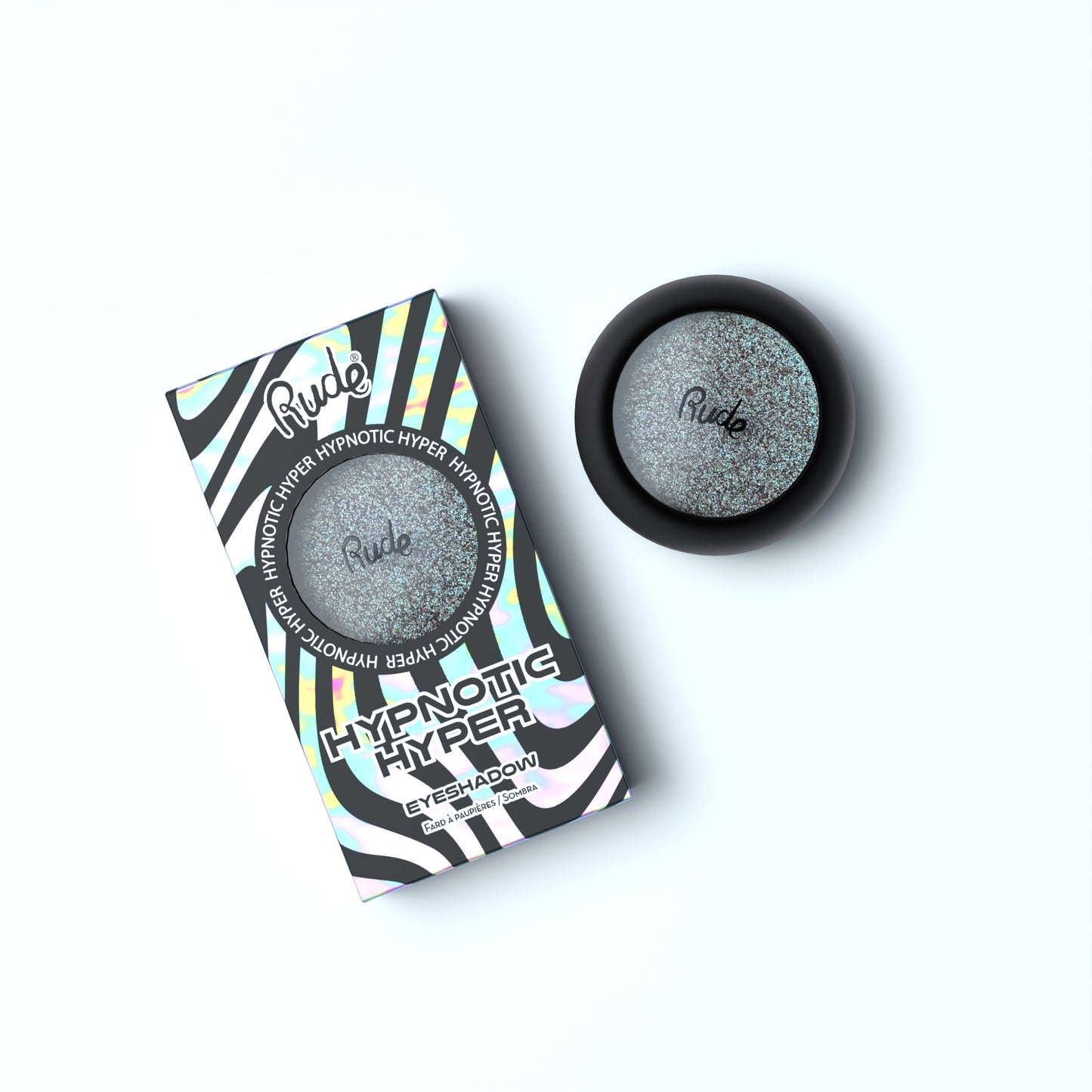 RUDE Hypnotic Hyper Duo Chrome Eyeshadow - Psychosomatic - DestGlow