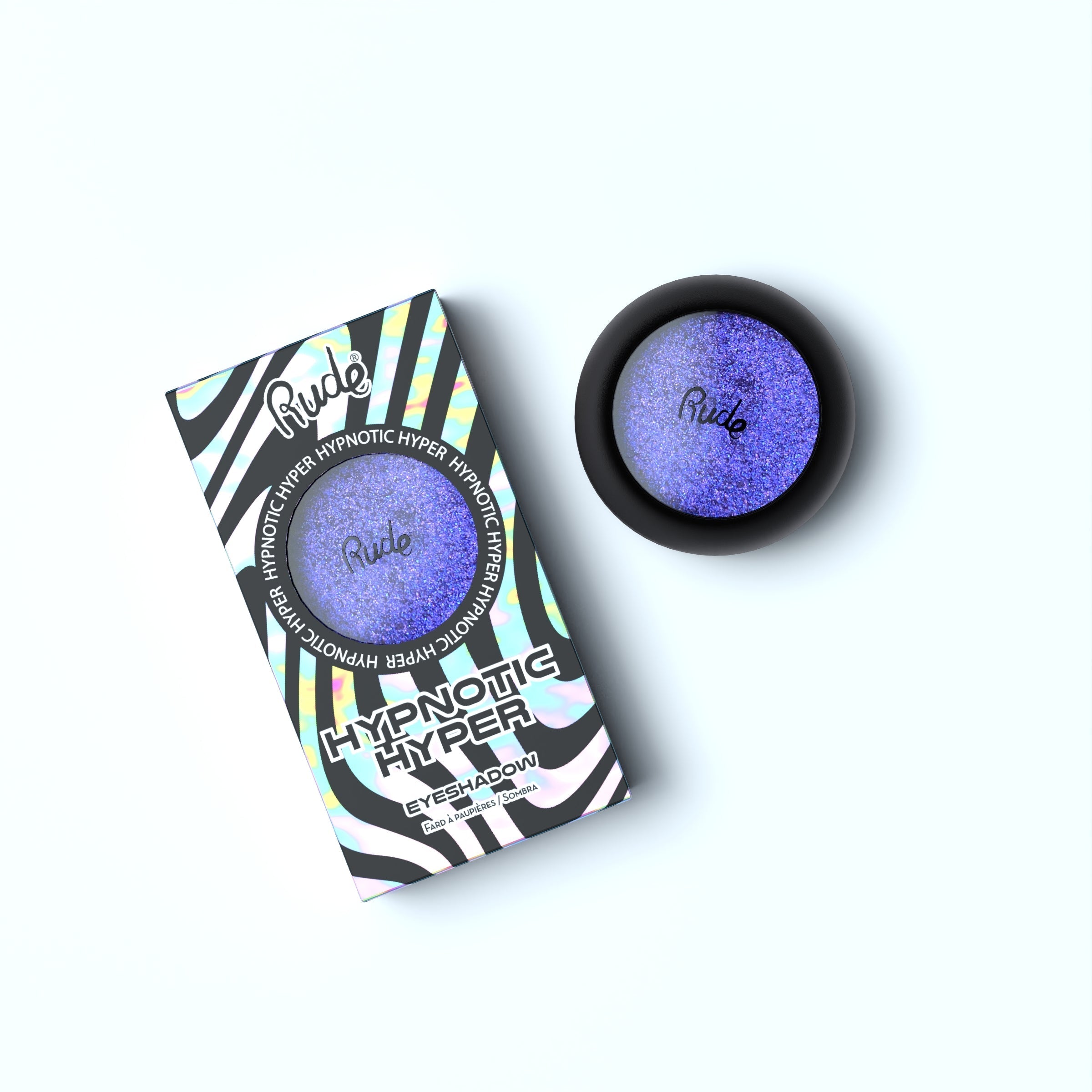 RUDE Hypnotic Hyper Duo Chrome Eyeshadow - Incognito - DestGlow