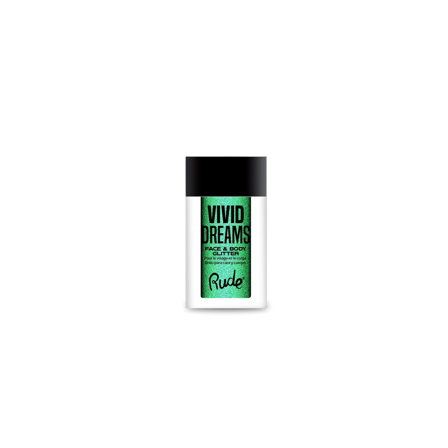 RUDE Vivid Dreams Face & Body Glitter by Avera Group