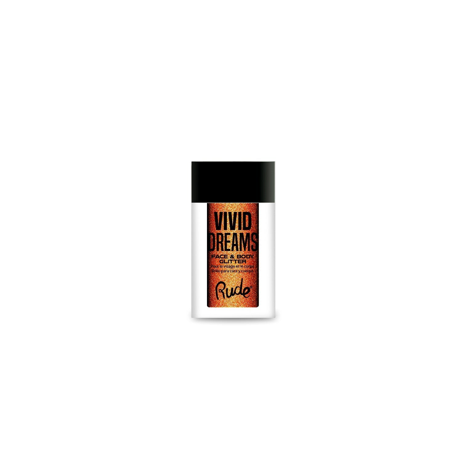 RUDE Vivid Dreams Face & Body Glitter by Avera Group