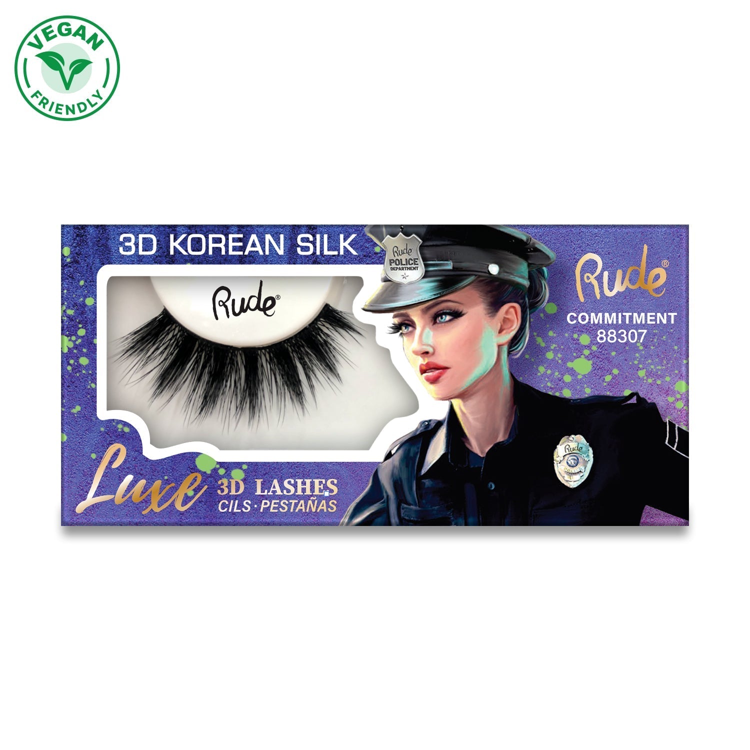 RUDE Luxe 3D Korean Silk Lashes - Commitment/Superlative - DestGlow
