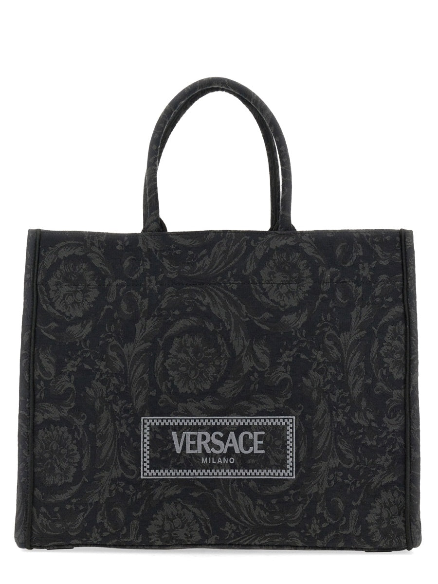 Versace Men Large Shopper Bag "Athena Baroque" by Luosophy