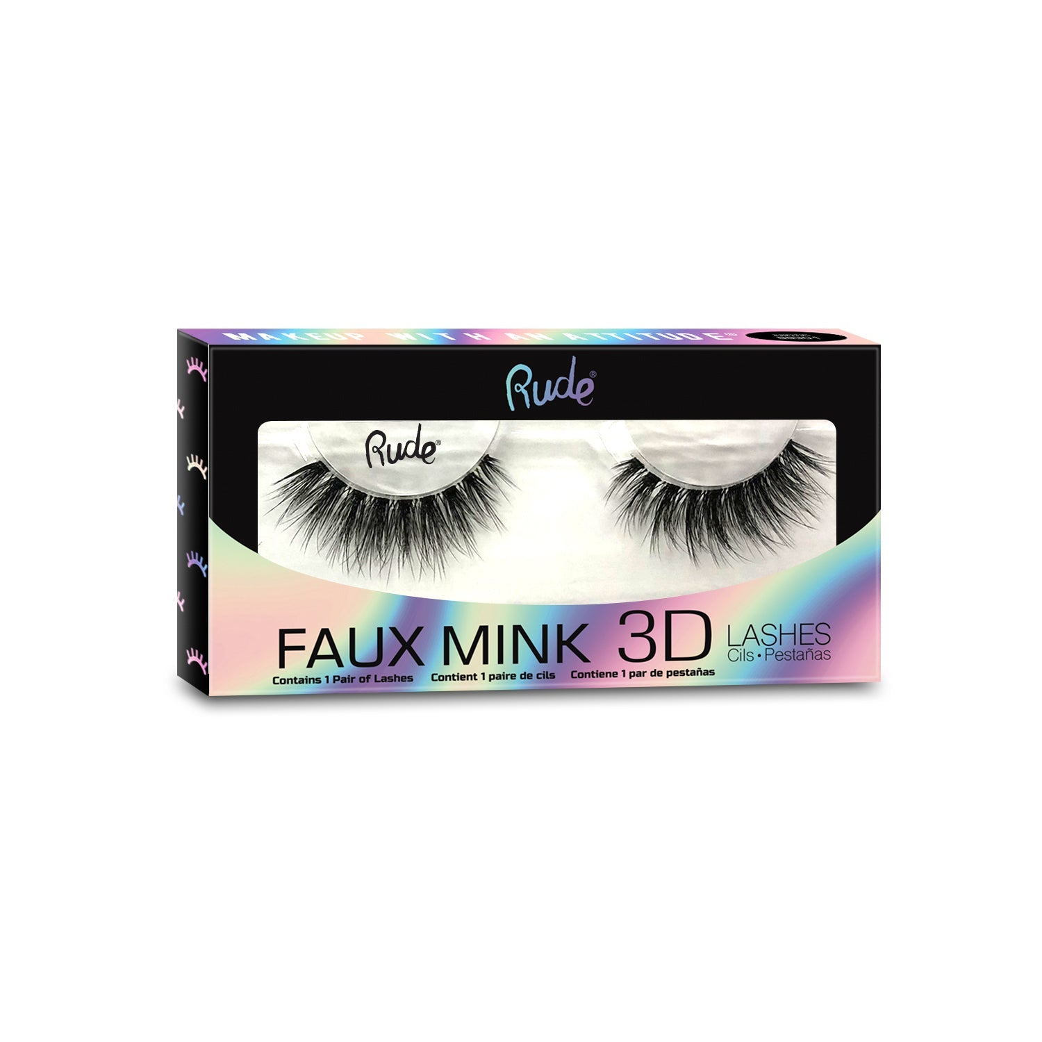 RUDE Lush - Faux Mink 3D Lashes - Metamorphic - Metamorphic - DestGlow