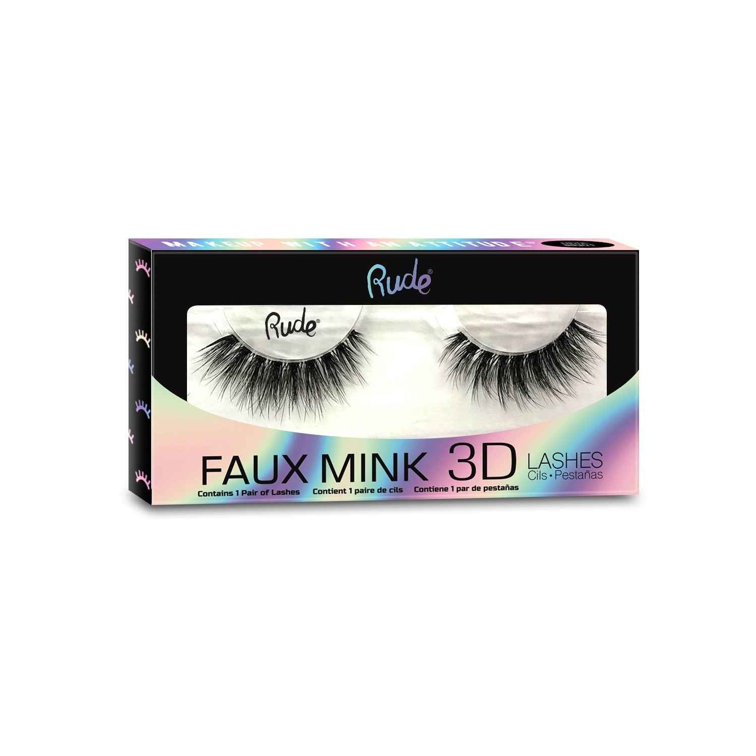 RUDE Lush - Faux Mink 3D Lashes - Metamorphic - Metamorphic
