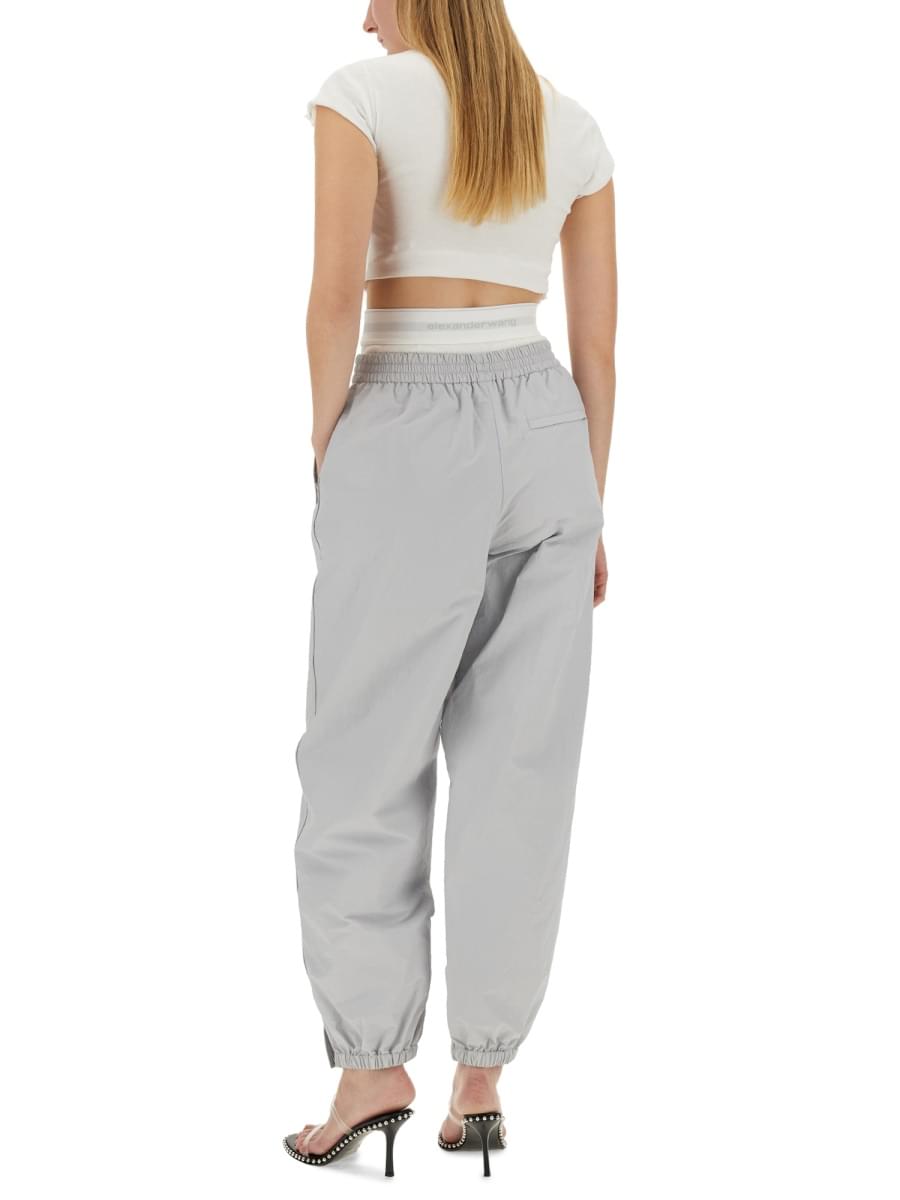 Alexander Wang Women Sports Pants With Integrated Underwear DestGlow