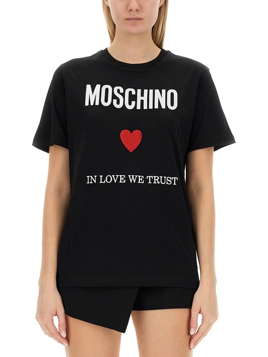 Moschino Women T-Shirt With Logo DestGlow