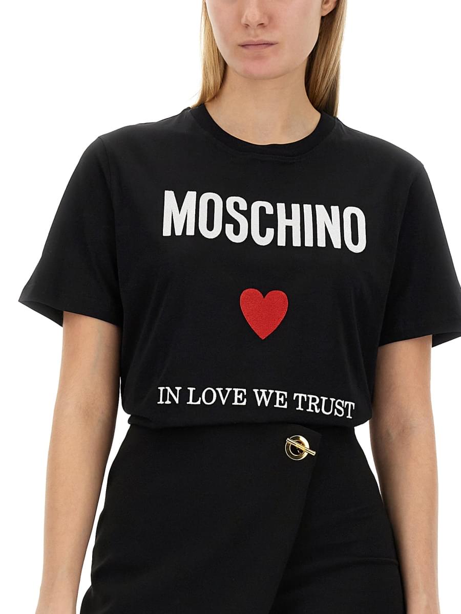 Moschino Women T-Shirt With Logo DestGlow