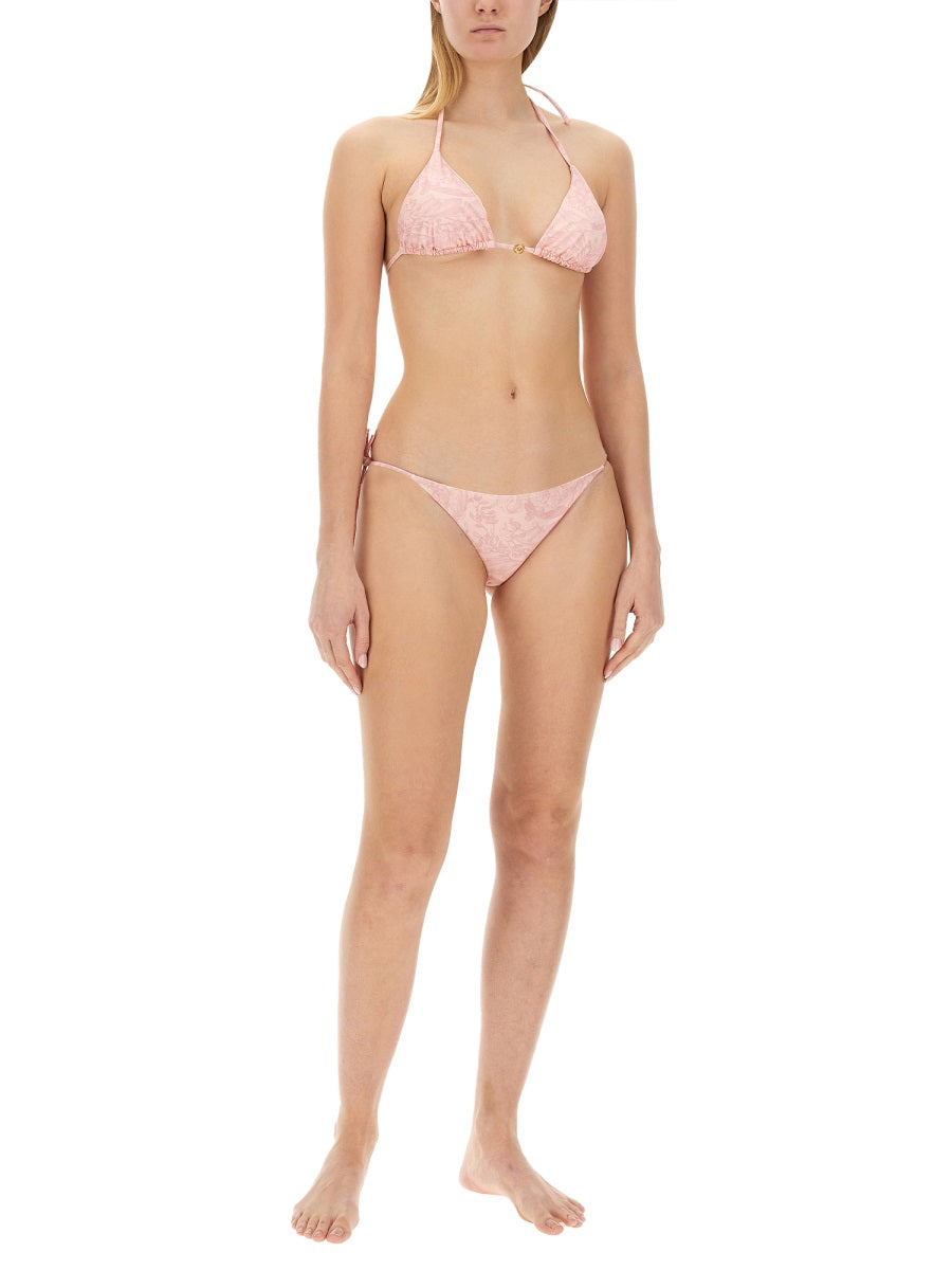 Versace Women Baroque Print Bikini Bottom DestGlow
