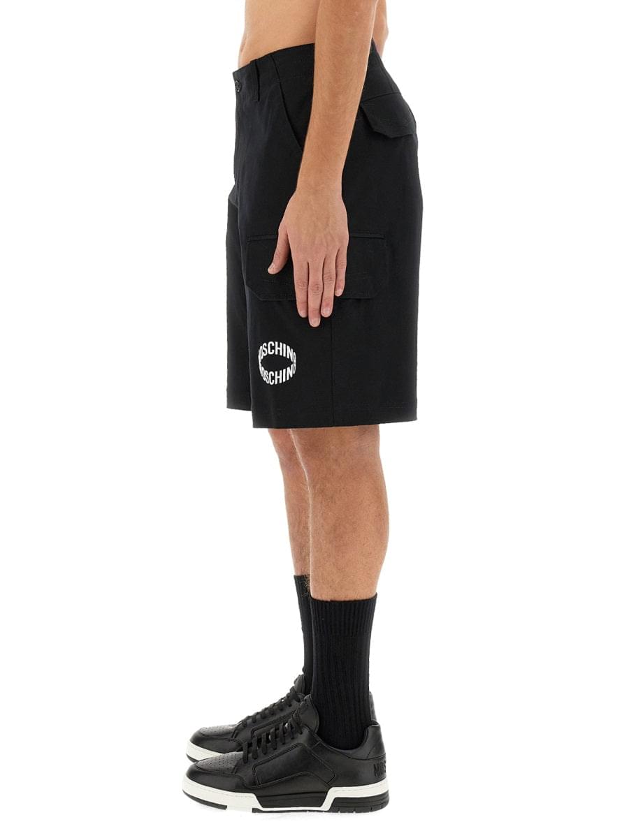 Moschino Men Bermuda With Logo DestGlow