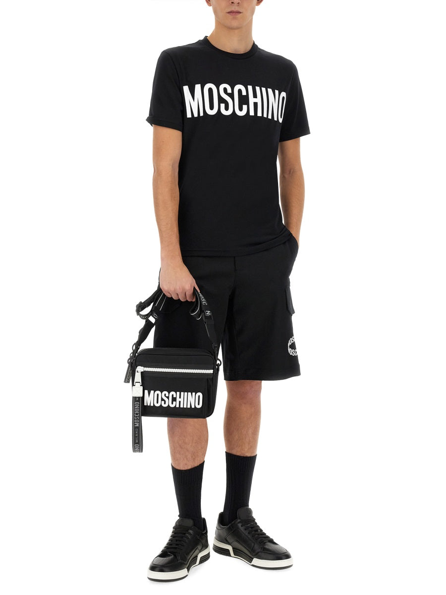 Moschino Men Bermuda With Logo DestGlow
