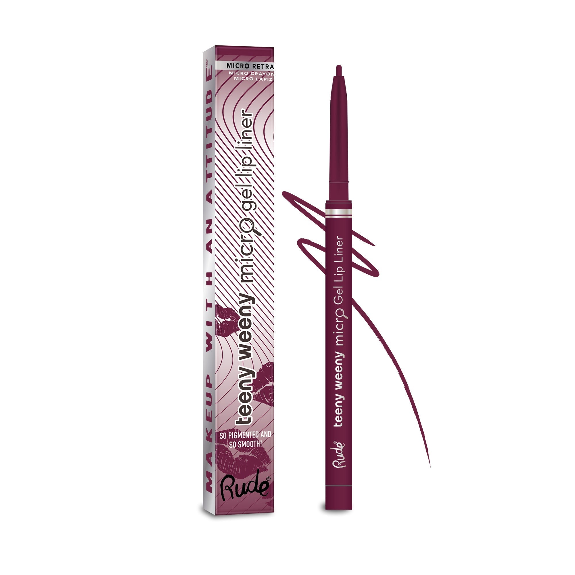 RUDE Teeny Weeny Micro Gel Lip Liner - Temptation - DestGlow