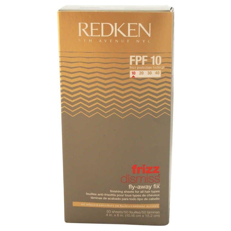 Redken Frizz Dismiss FPF10 Fly-Away Fix Finishing Sheets - 50 Sheets by Pasteur Pharmacy
