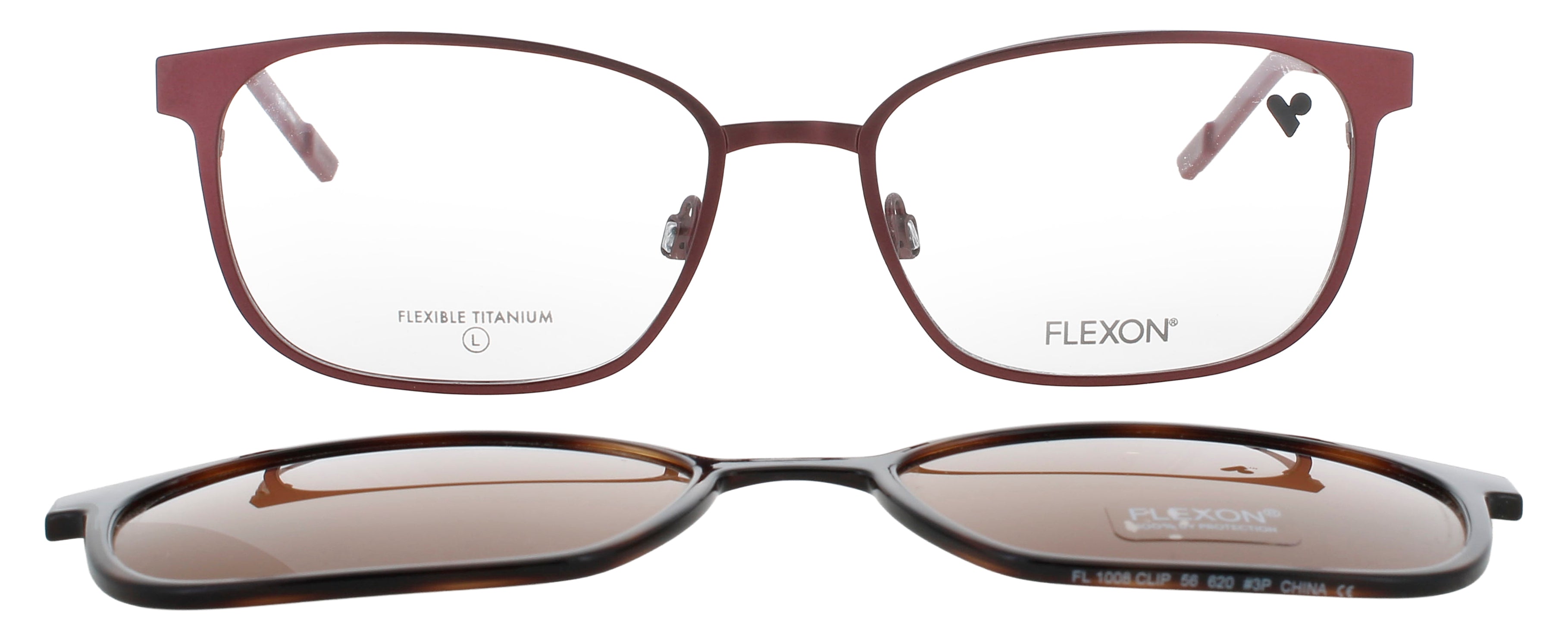 Flexon Flx1008mag-Set Eyeglasses by ModaFrames
