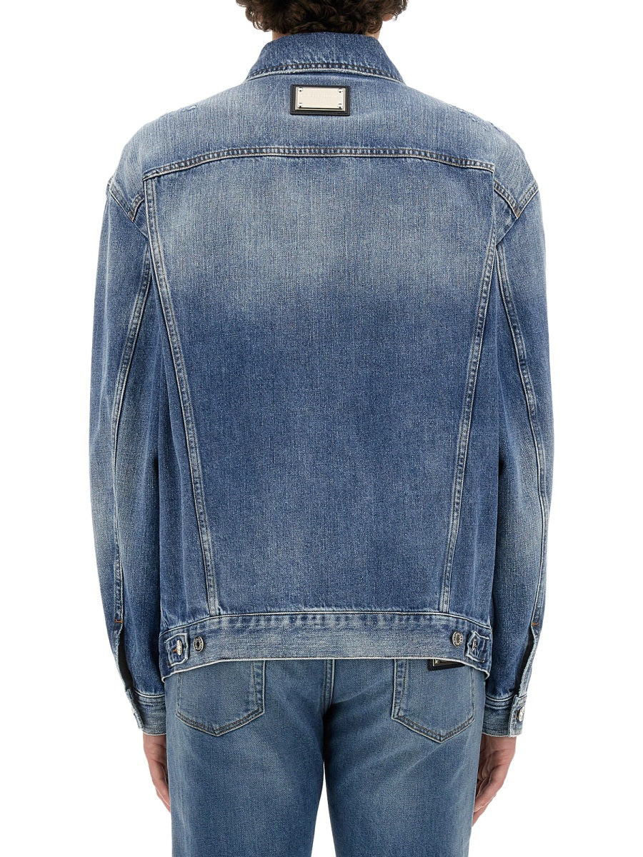 Dolce & Gabbana Men Denim Shirt DestGlow