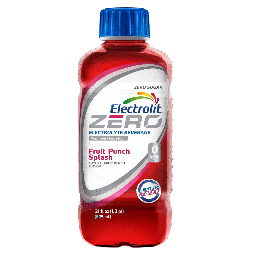 Electrolit Zero Fruit Punch Hydration Beverage (21oz) DestGlow