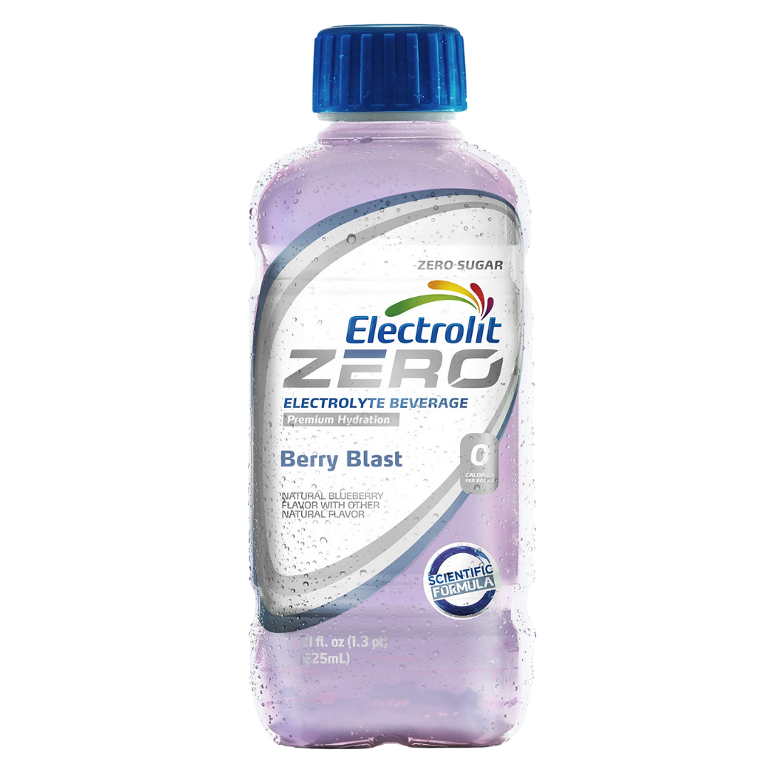 Electrolit Zero Berry Blast Hydration Beverage (21oz) DestGlow