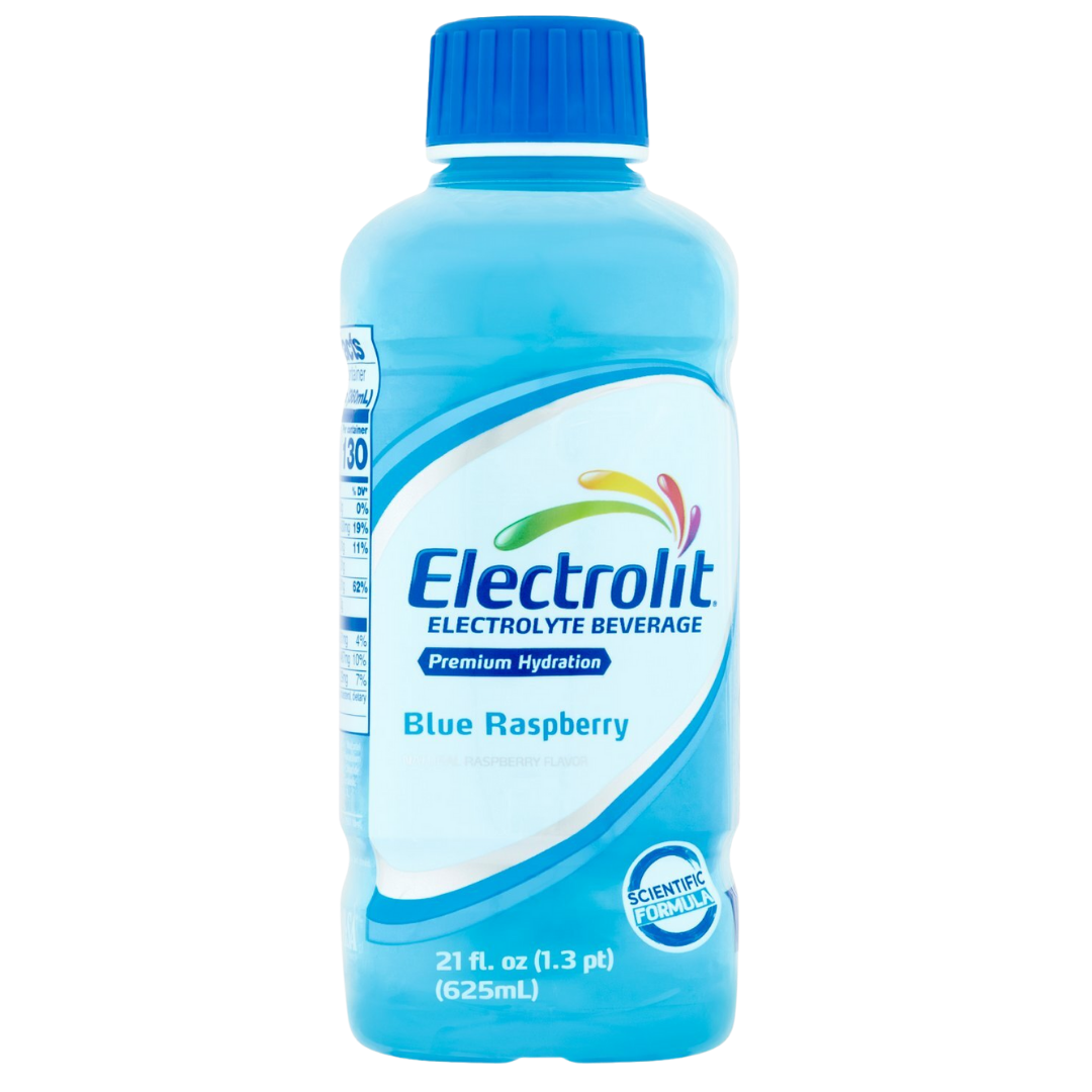Electrolit Blue Raspberry Hydration Beverage (21oz) DestGlow