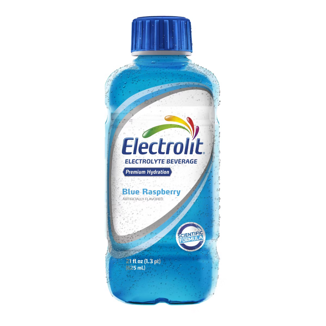 Electrolit Blue Raspberry Electrolyte Drink (21oz) DestGlow