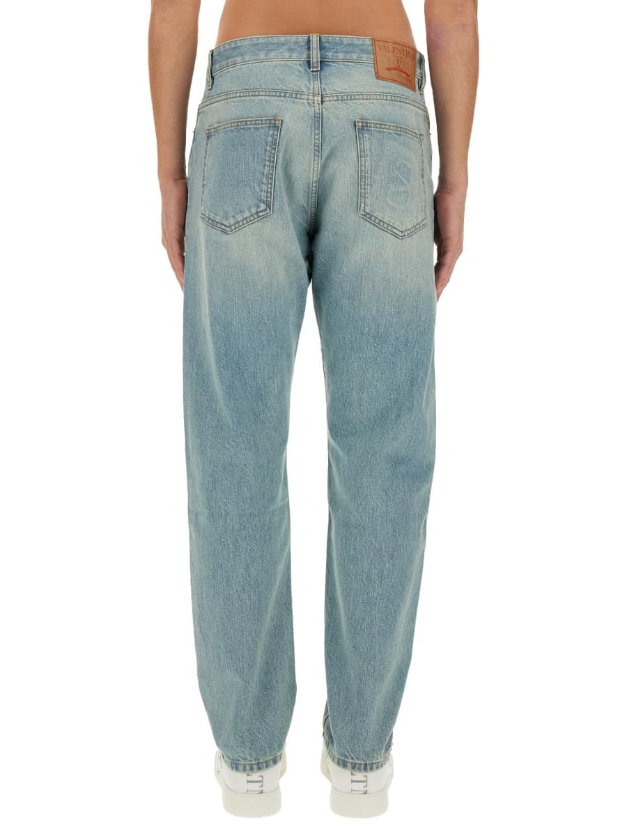 Valentino Men Denim Pants DestGlow