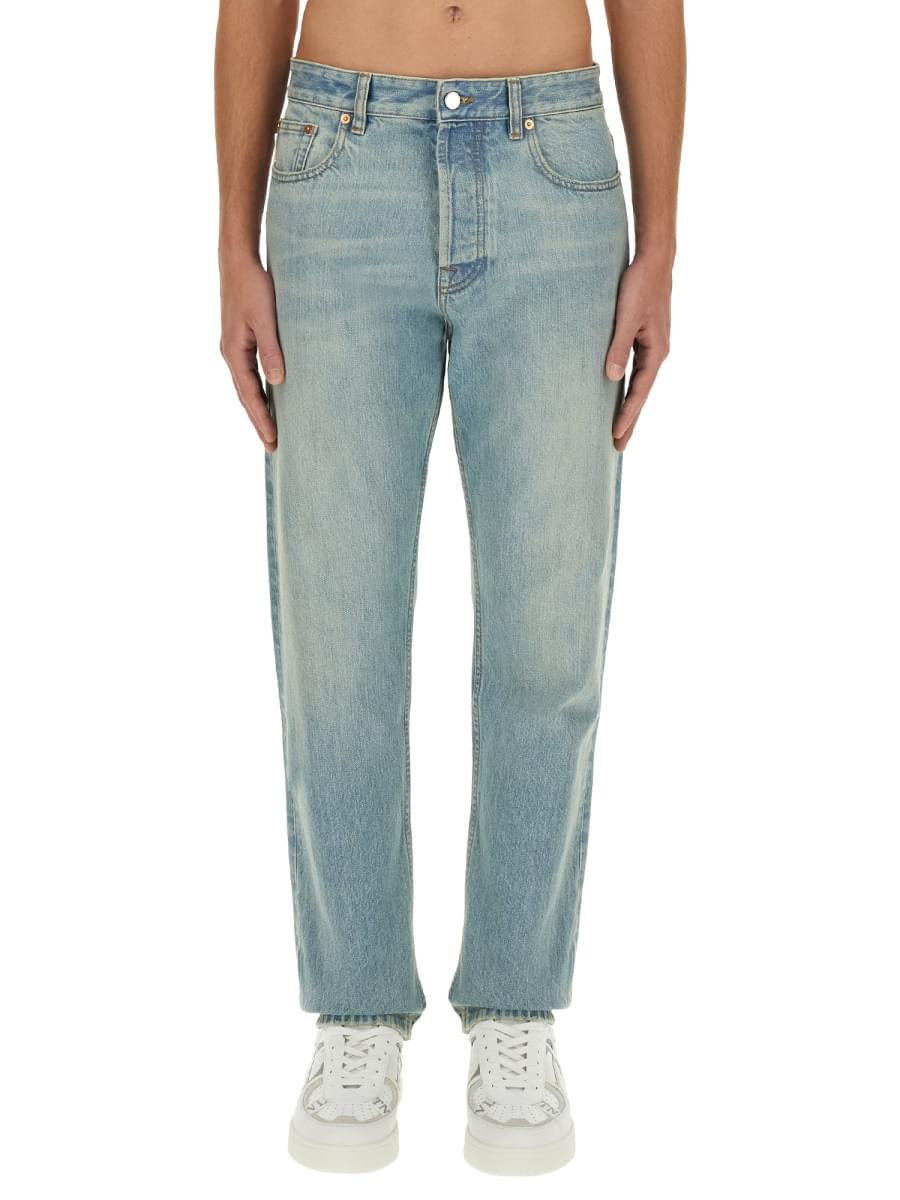 Valentino Men Denim Pants DestGlow