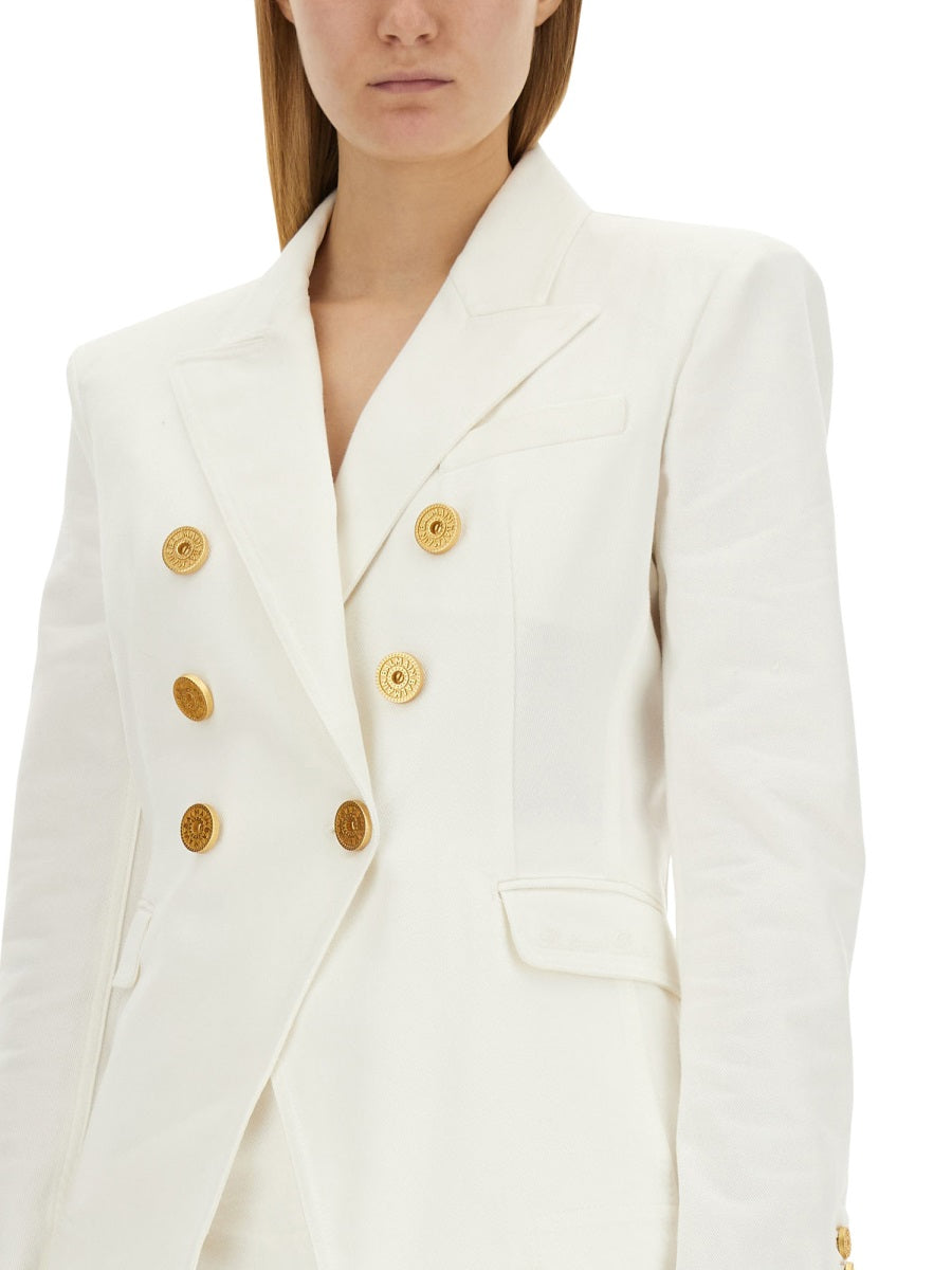 Balmain Women Six-Button Jacket by Luosophy