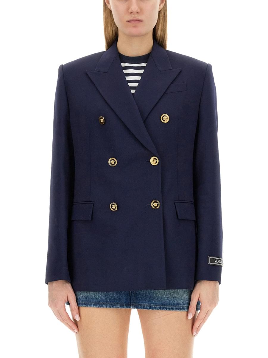 Versace Women Double-Breasted Blazer DestGlow