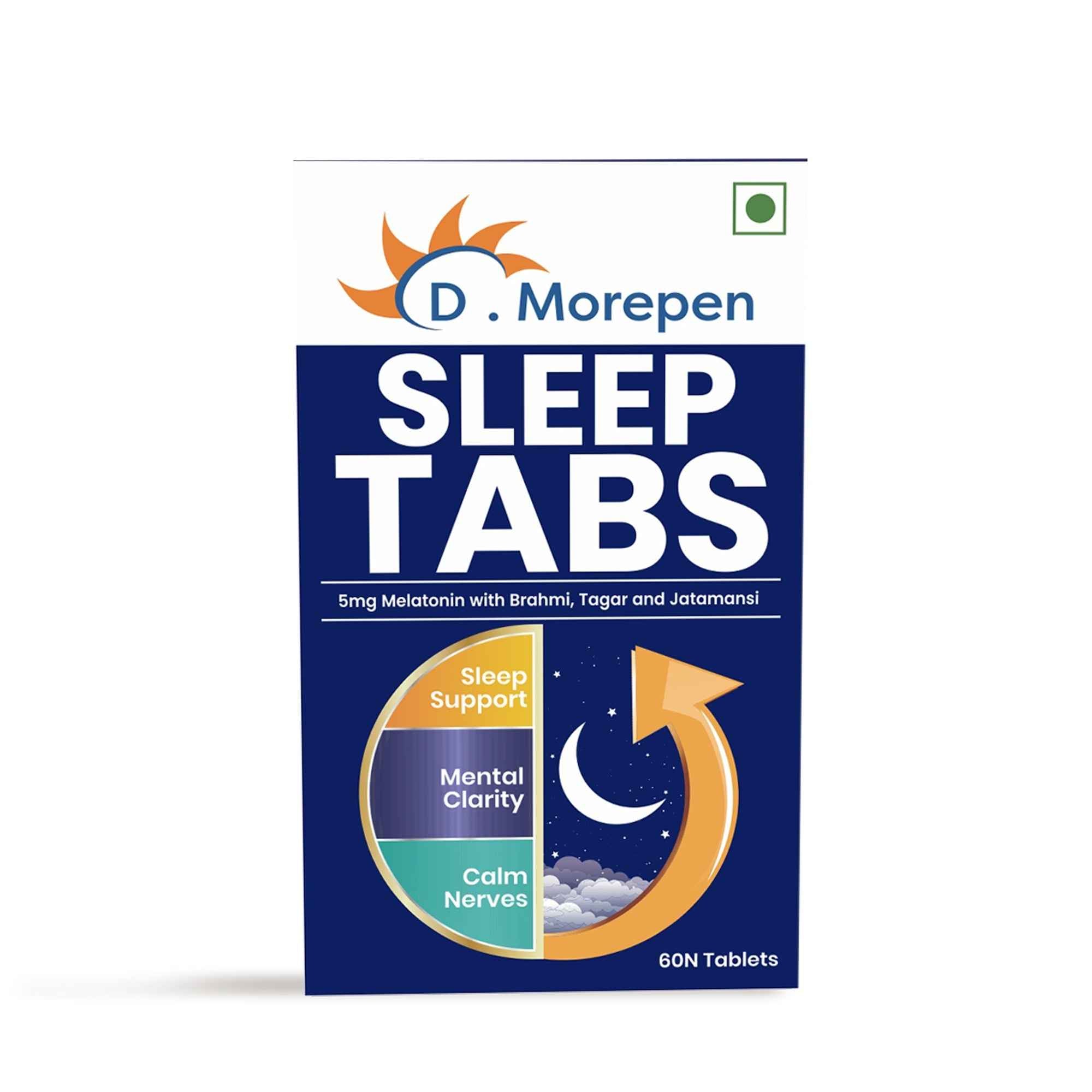 Dr. Morepen Sleep Tabs Melatonin 5mg Sleeping Tablets