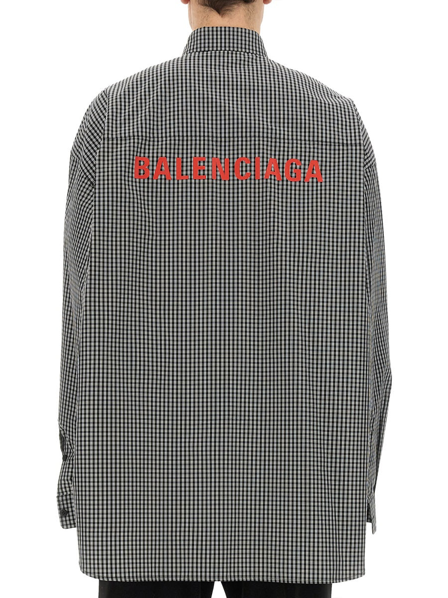 Balenciaga Men Oversize Fit Shirt DestGlow