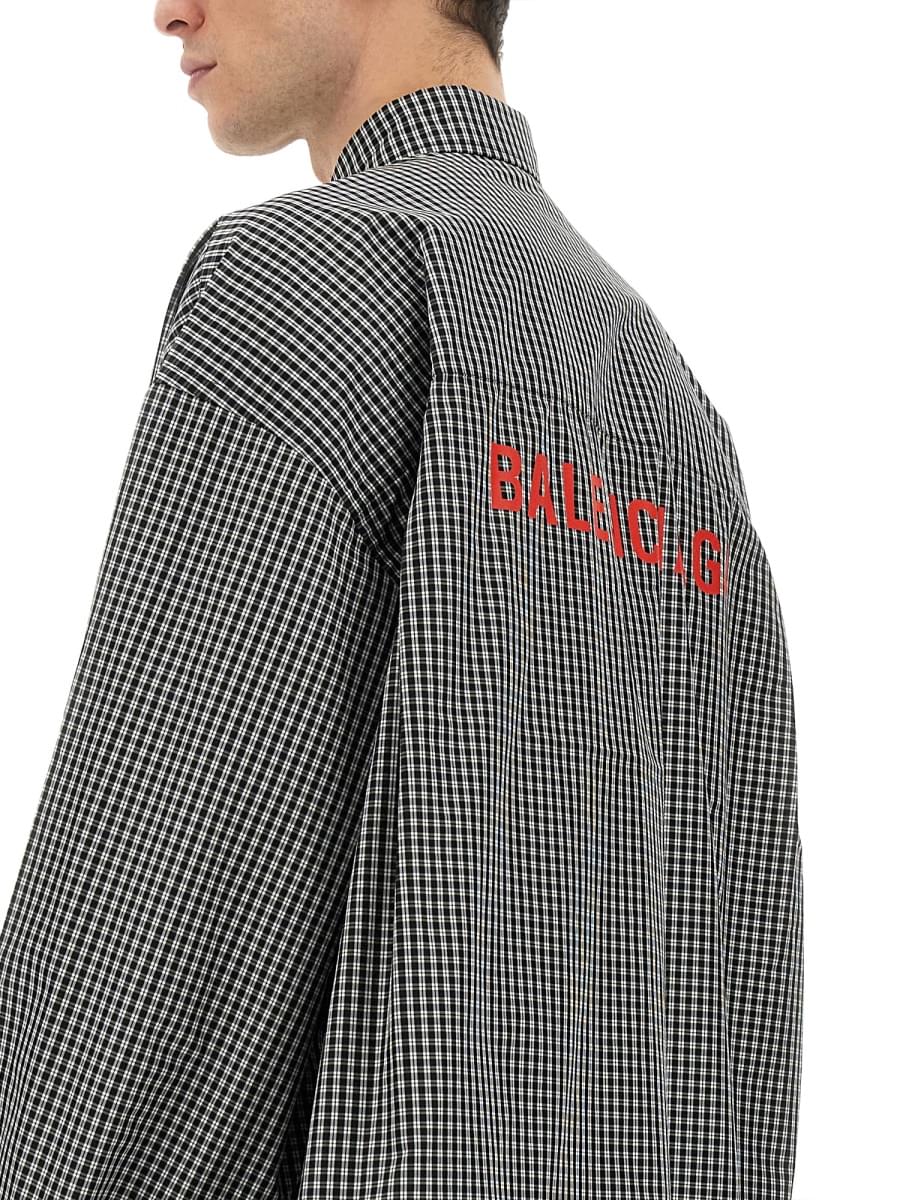 Balenciaga Men Oversize Fit Shirt DestGlow