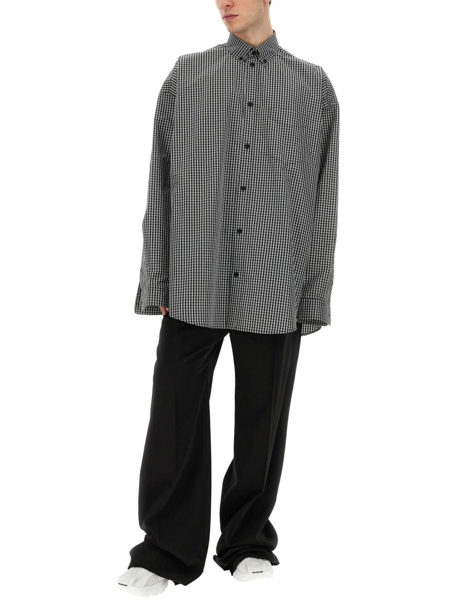 Balenciaga Men Oversize Fit Shirt DestGlow