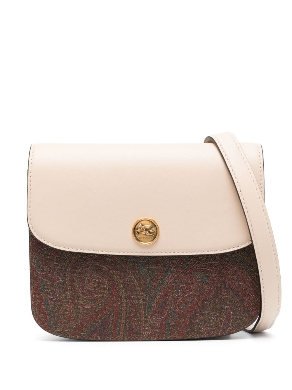 Etro Women Shoulder Bag With Paisley Print Panels DestGlow