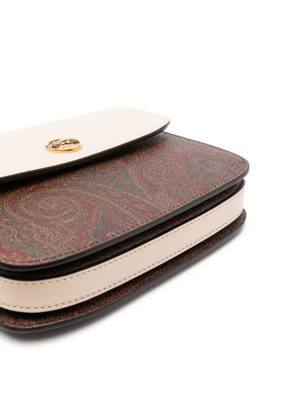 Etro Women Shoulder Bag With Paisley Print Panels DestGlow