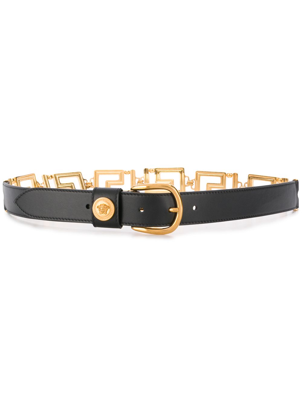 Versace Women Belt With Greek Key Buckle DestGlow