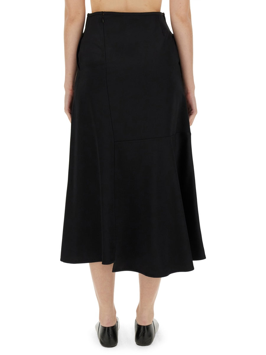 Jil Sander Women Flared Skirt DestGlow