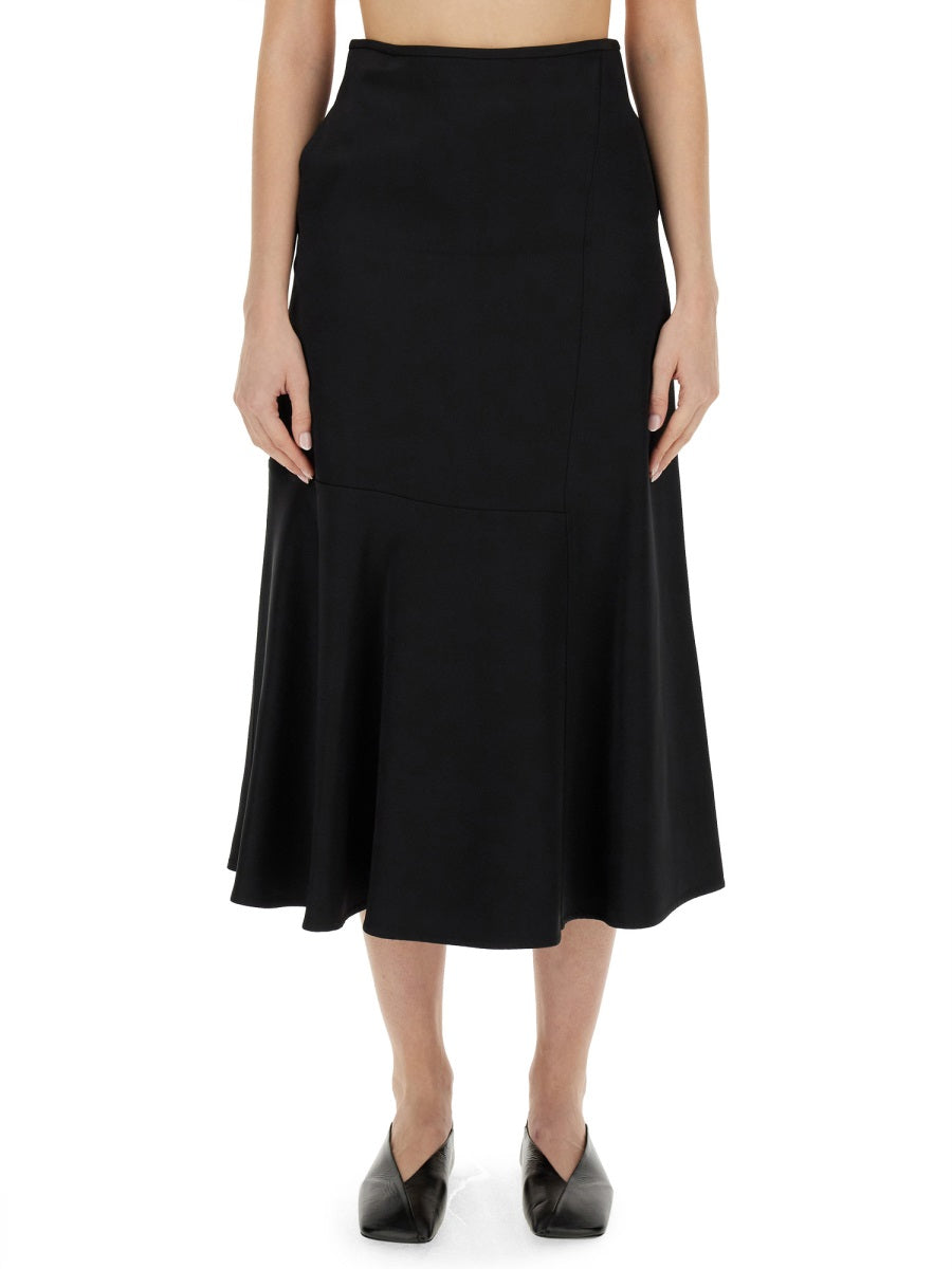 Jil Sander Women Flared Skirt DestGlow