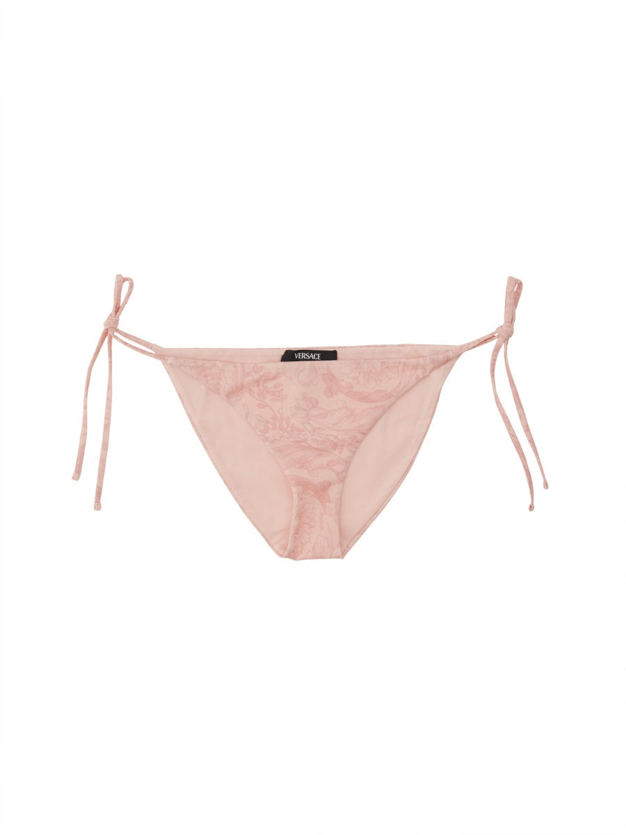 Versace Women Baroque Print Bikini Bottom DestGlow