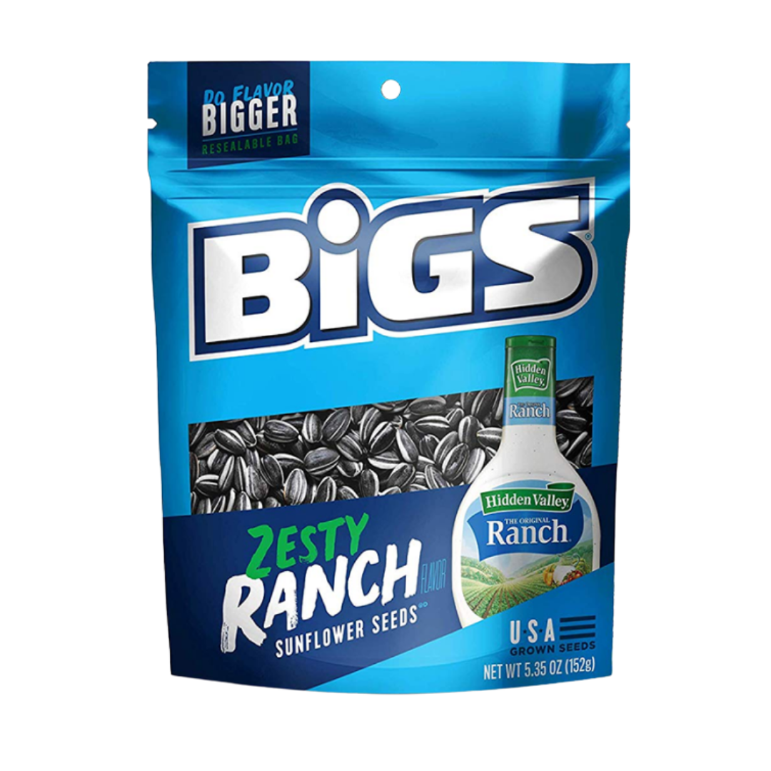 BIGS Sunflower Seeds Ranch Flavor (5.35oz) DestGlow