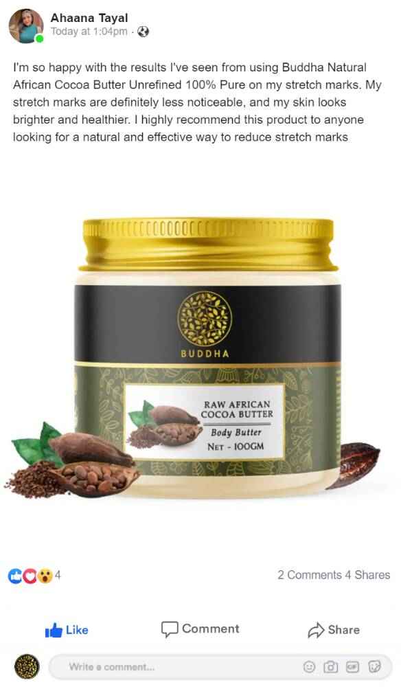 Buddha Natural African Cocoa Body Butter