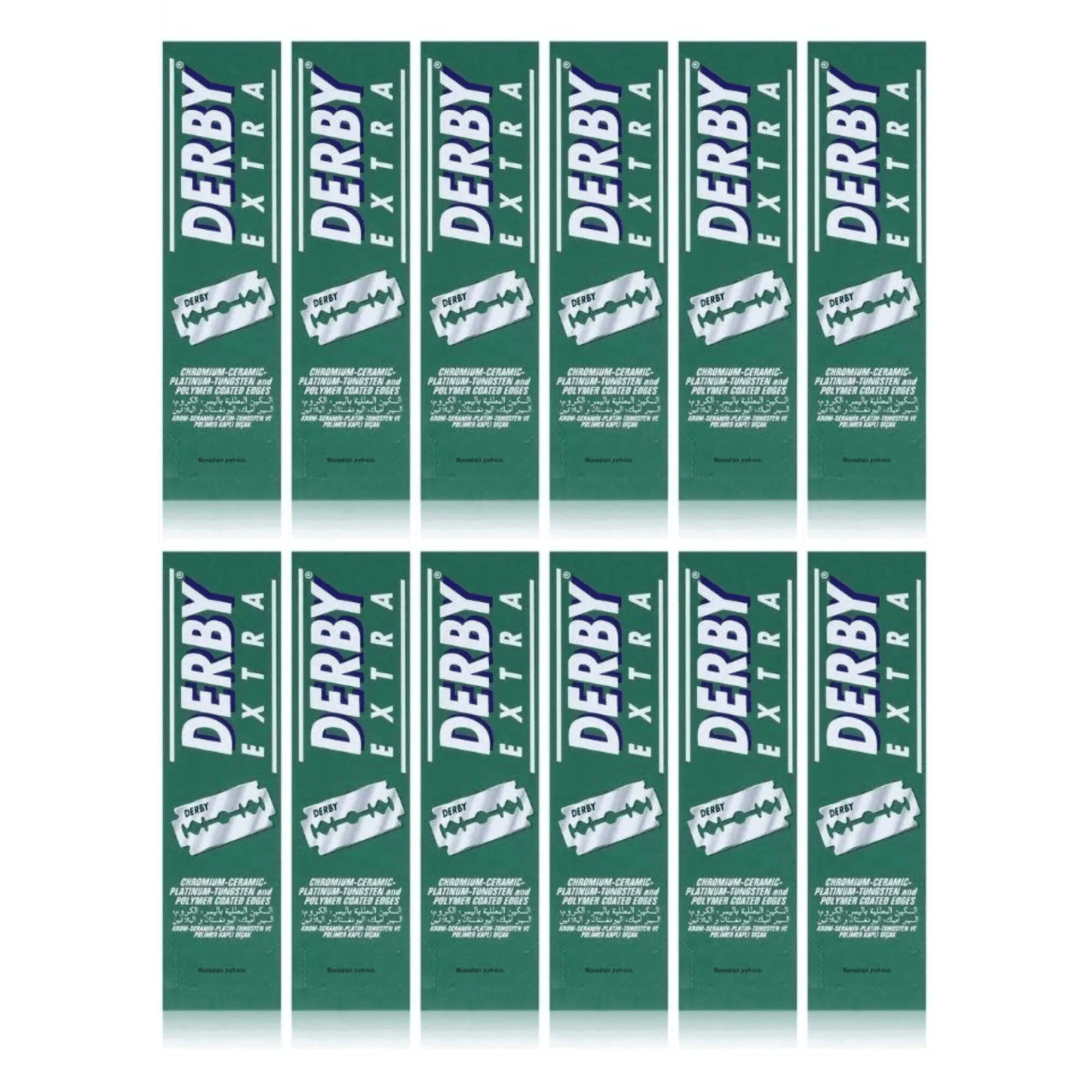 Derby Double Edge Razor Blades 100Pcs by BarberSets
