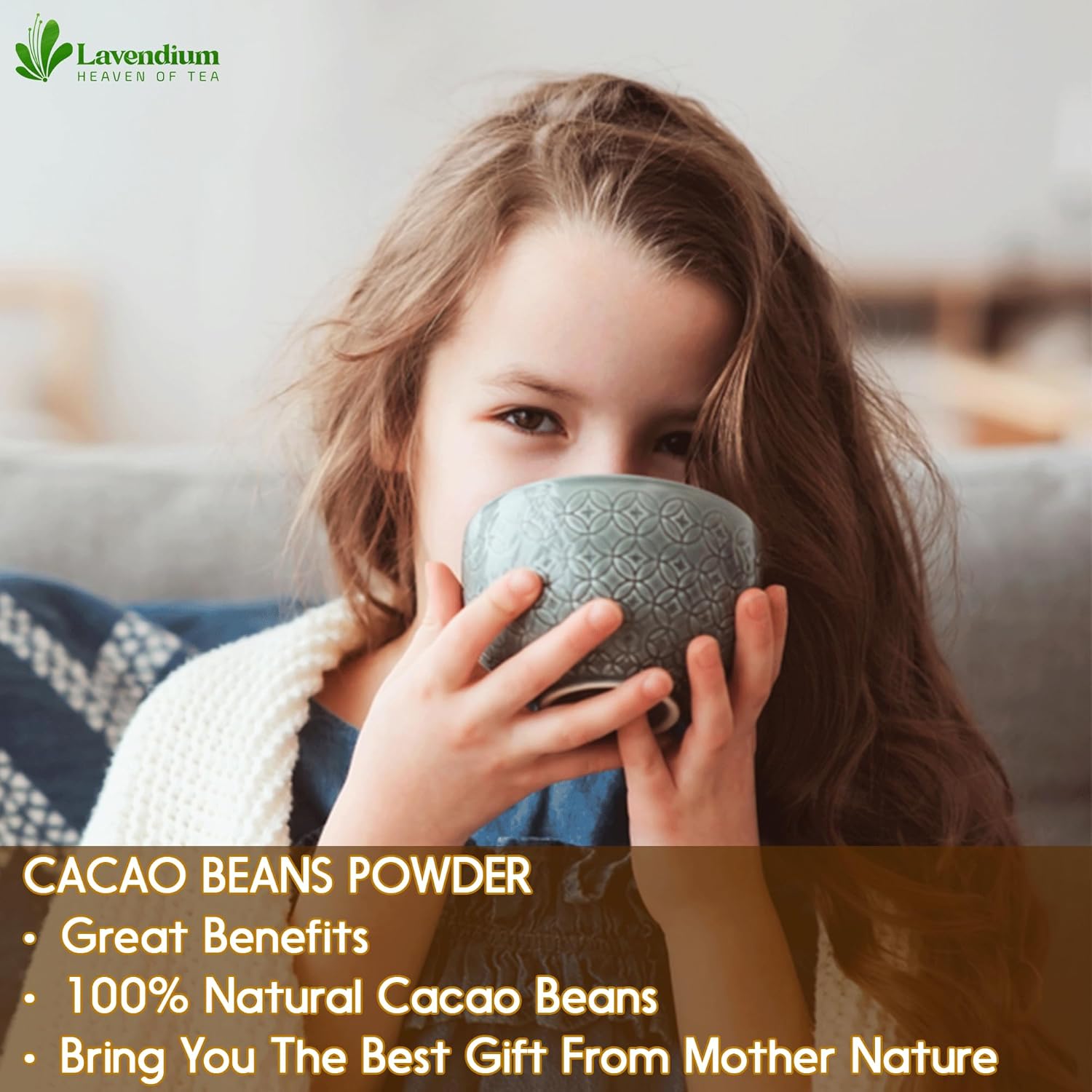 Cacao Powder, 25oz (1.56 lbs), 100% Natural & Pure, Unsweetened, Rich Chocolate Flavor, Perfect for Baking & Smoothies by FreshDrinkUS - Natural and Premium Herbal Tea