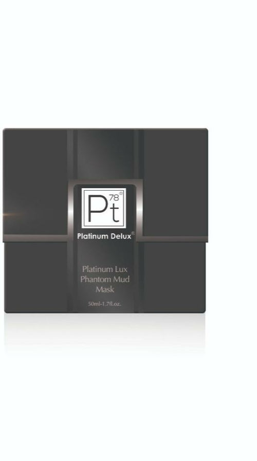 Platinum Lux Phantom Mud Mask - Deep Cleansing Face Mask for Detox & Pore Refining
