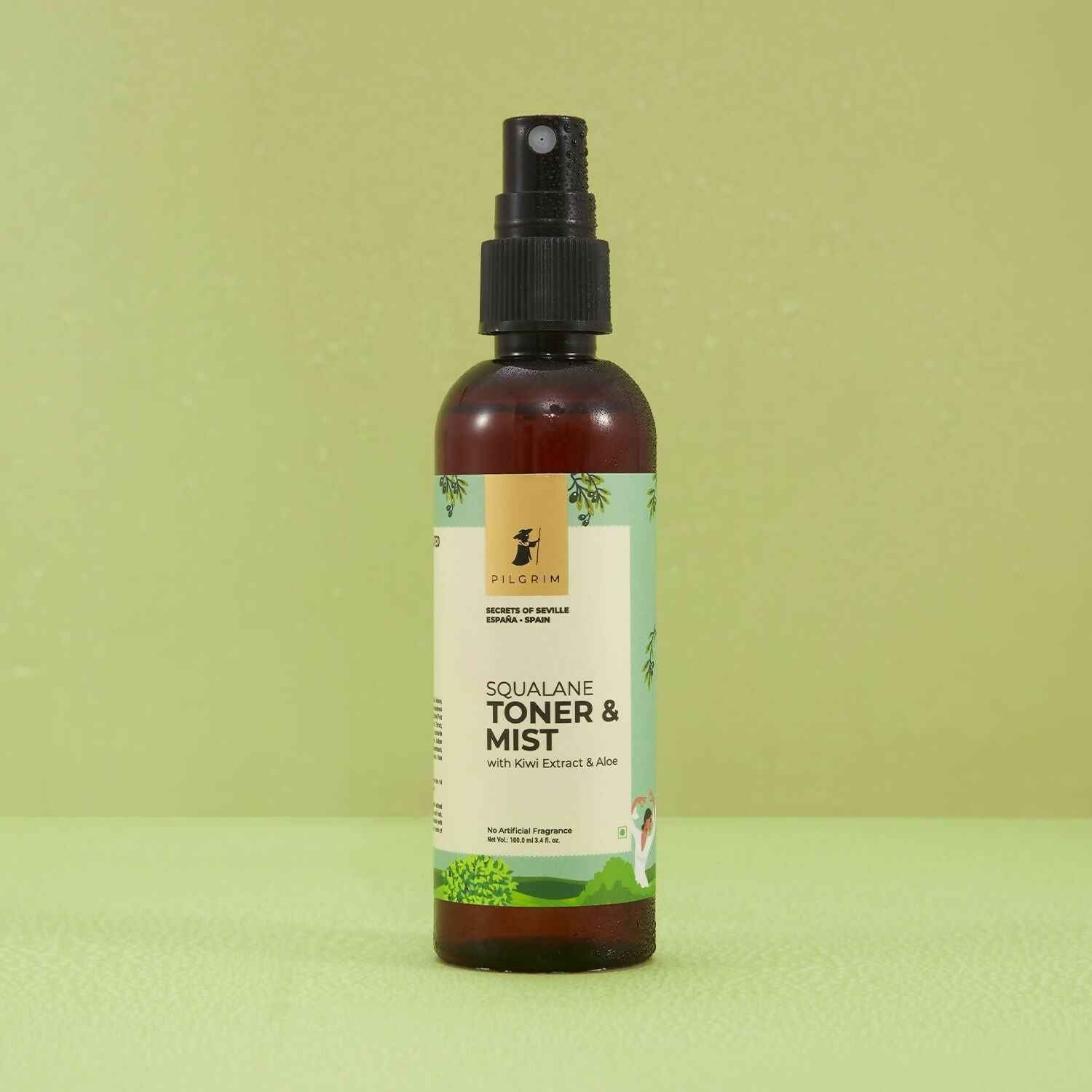 Pilgrim Spanish Face Toner For Glowing Skin, Refreshes & Hydrates Skin, Open Pores Tightening, Acne Prone Skin